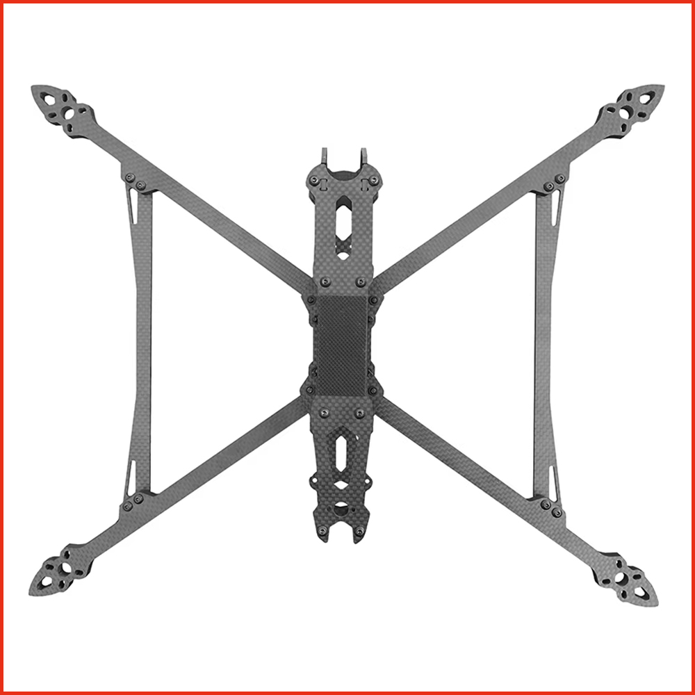 Drone Racing Frame - MARK V2 8/9/10 Zoll 3K Carbonfaser
