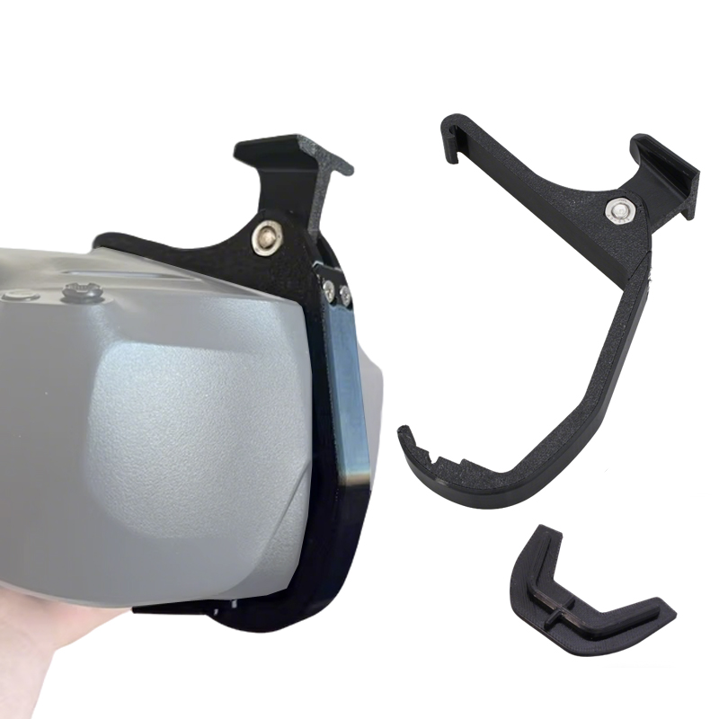 Drone Racing Goggles - 1 Set FPV-Drohnen-Brille mit taktischem Helmhalterungsadapter