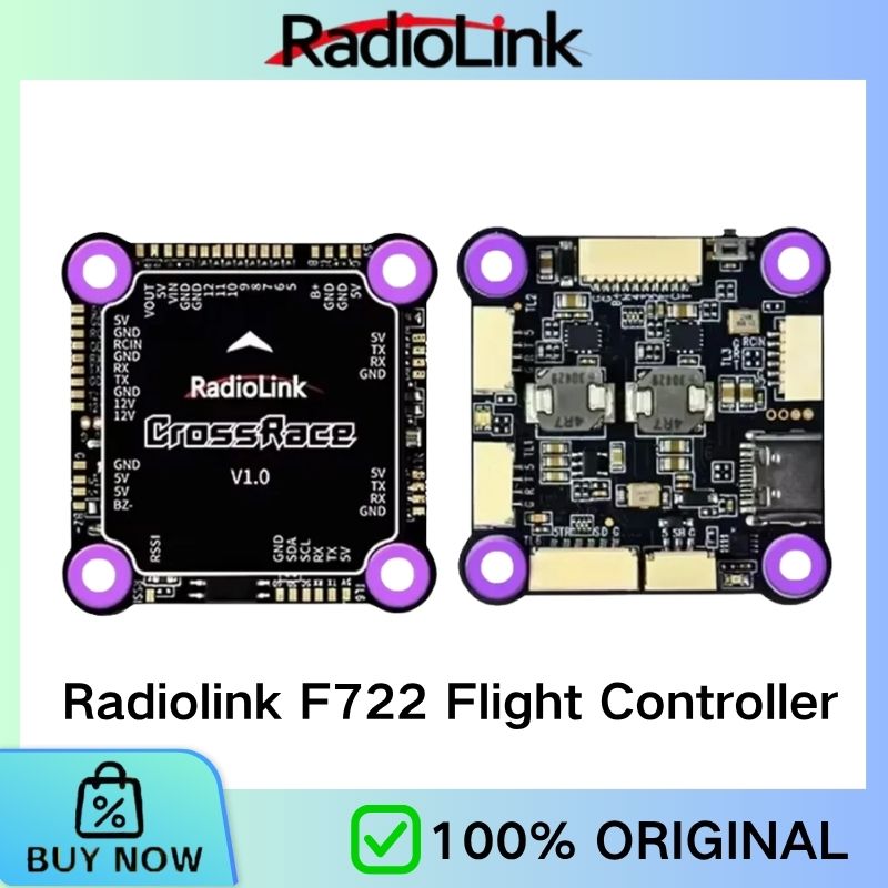 Drone Racing Flight Controller - Radiolink F722 Racing-Flugcontroller | Open-Source Betaflight