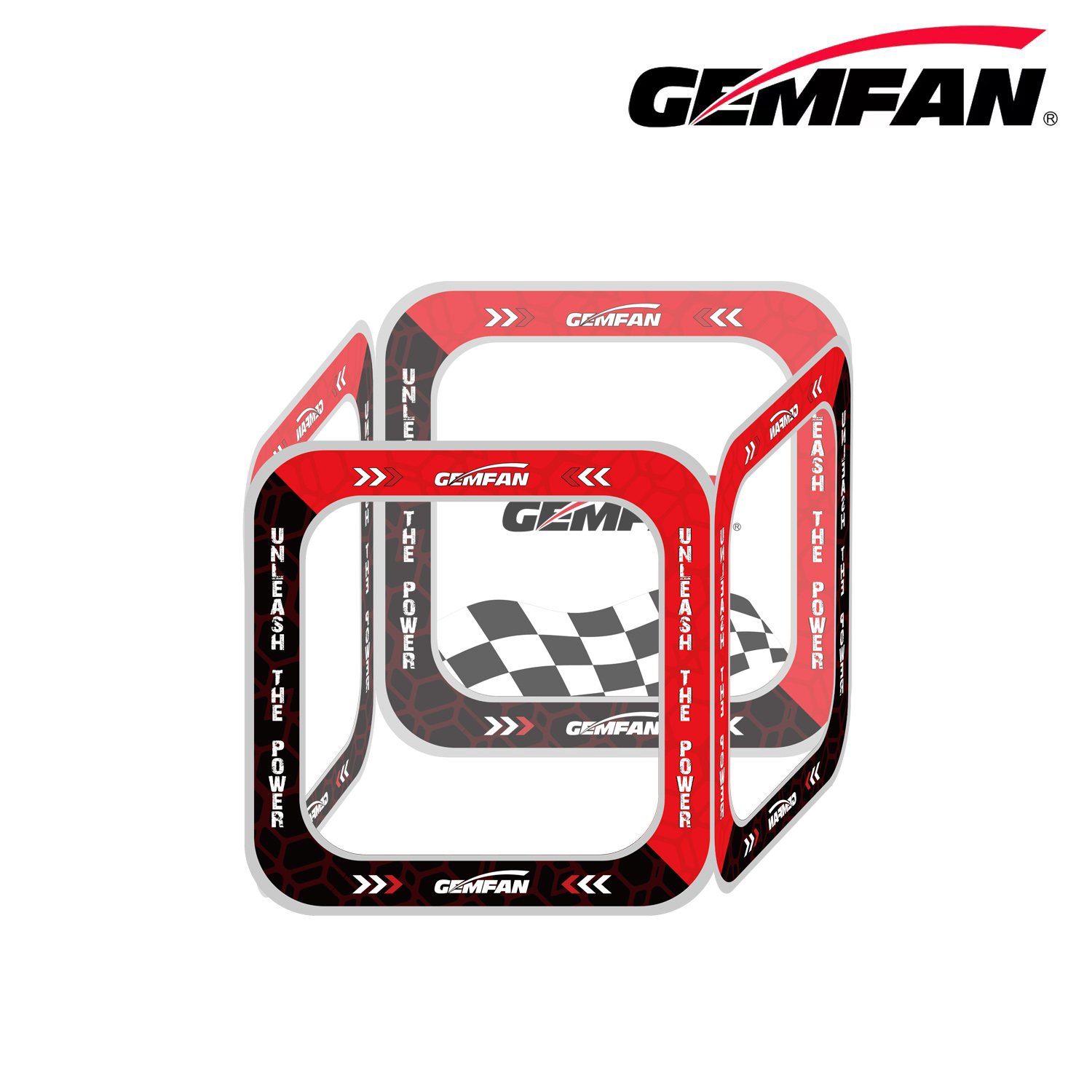 Drone Racing Gate - Gemfan AC-SM-6 FPV Racing Drone Reflektierendes