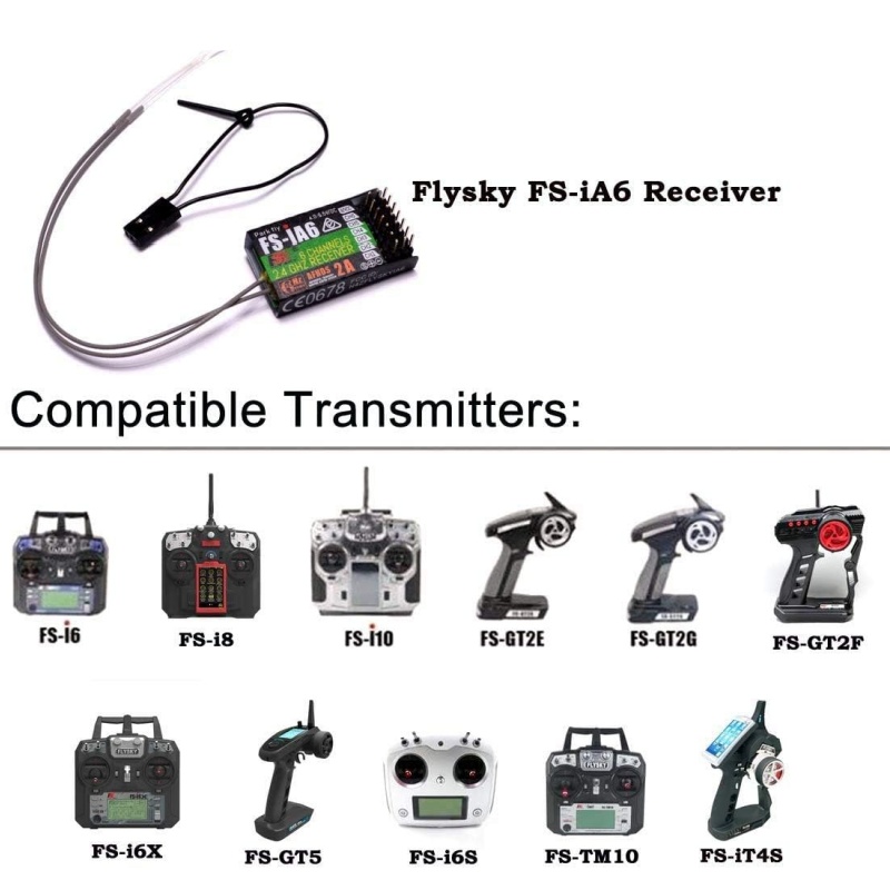 Flysky FS-IA6 Empfänger 6CH Du – Drone Racing Receiver Bewertung und Preis