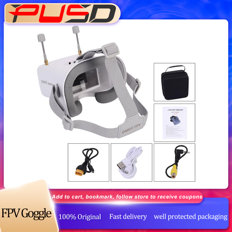 Original 008D PRO Weiße FPV-Br – Drone Racing Goggles Bewertung und Preis