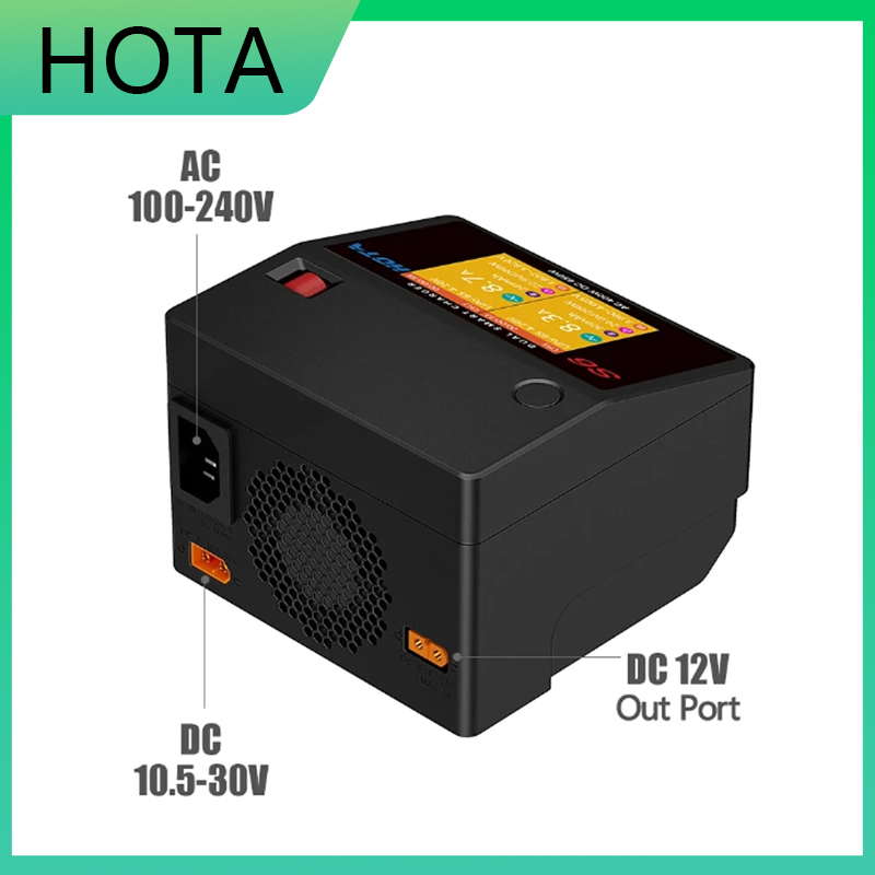 SkyCityFPV HOTA S6 AC 400W 15A – Drone Racing Charger Bewertung und Preis