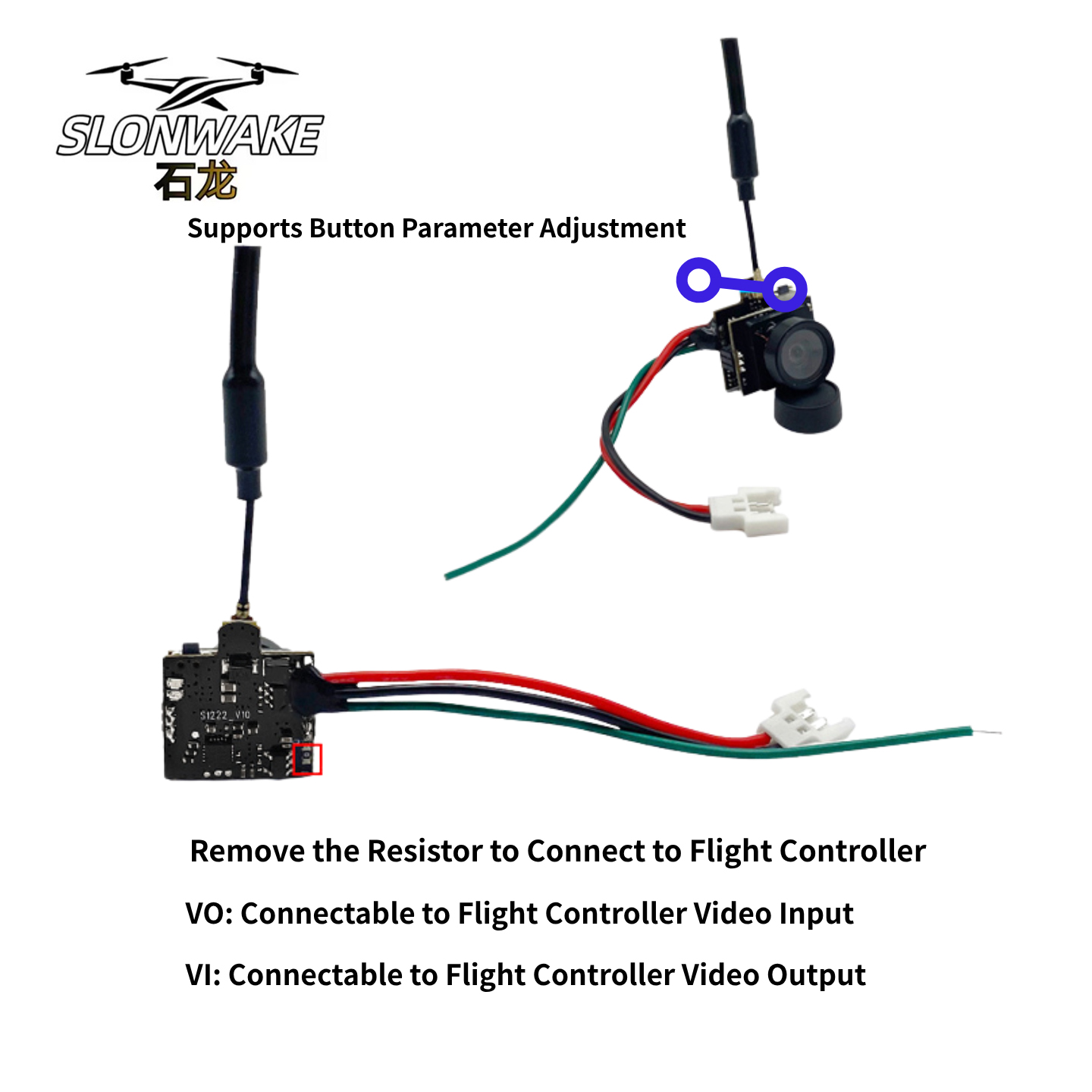 SLONWAKE 5,8G analoge Videoübe – Drone Racing Camera Bewertung und Preis