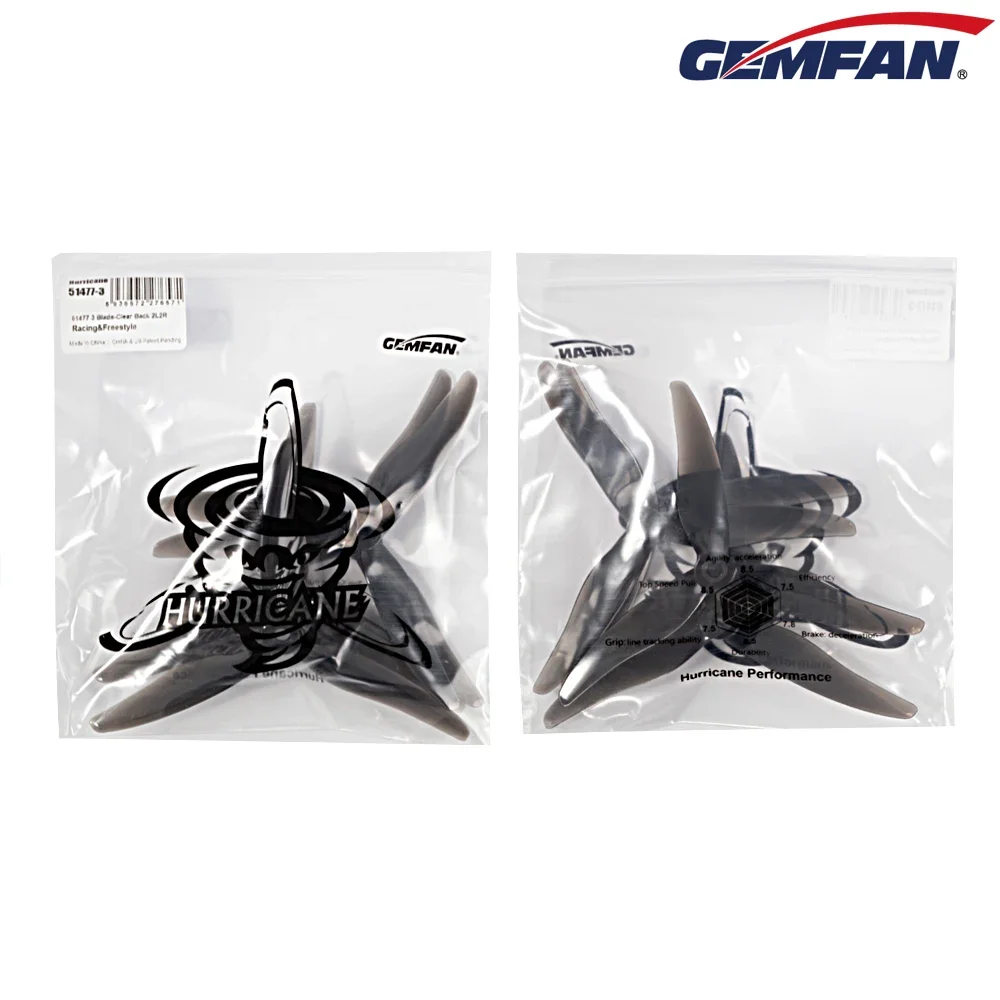 10 Paare (10CW + 10CCW) Gemfan – Drone Racing Propeller Bewertung und Preis