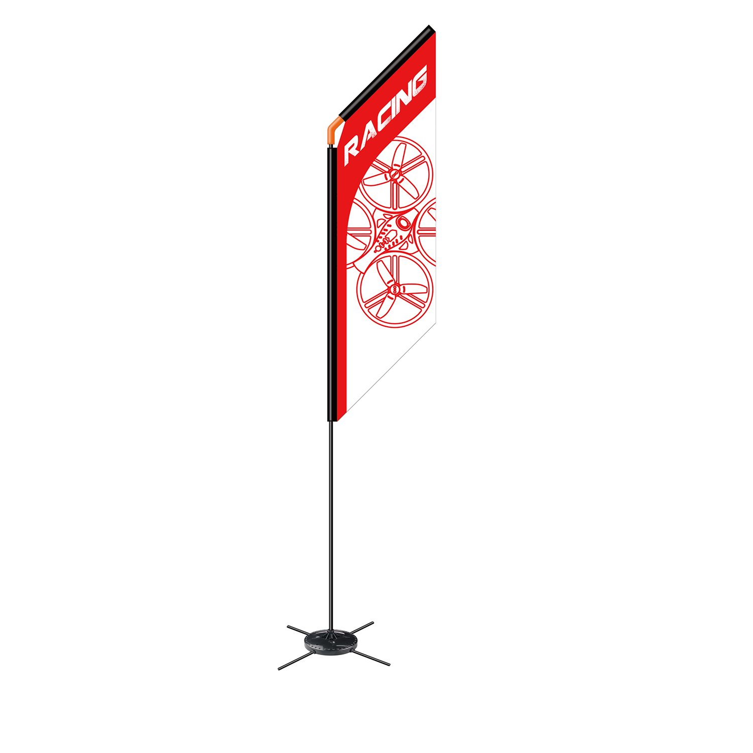 560mm FPV Racer Flag Drone Qua – Drone Racing Flag Bewertung und Preis