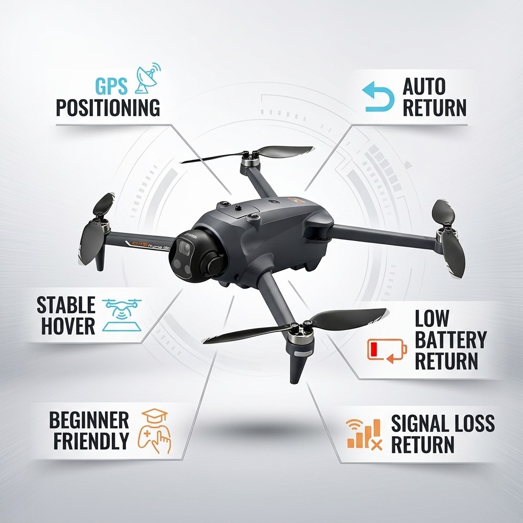 Potensic Drohne mit GPS, autom – Drone Racing Vtx Bewertung und Preis