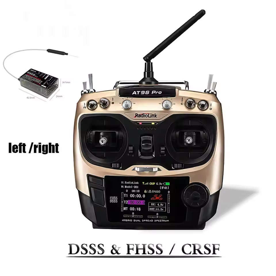 Radiolink AT9SPro 12CH 2.4G DS – Drone Racing Battery Bewertung und Preis