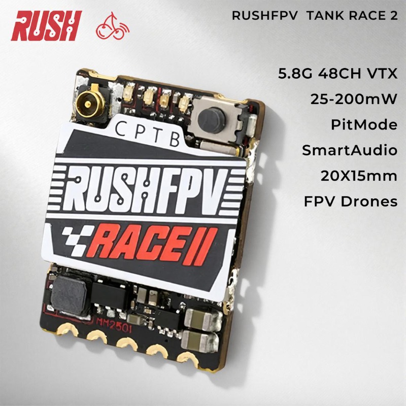 RushFPV 5,8GHz FPV VTX 48CH 25 – Drone Racing Vtx Bewertung und Preis