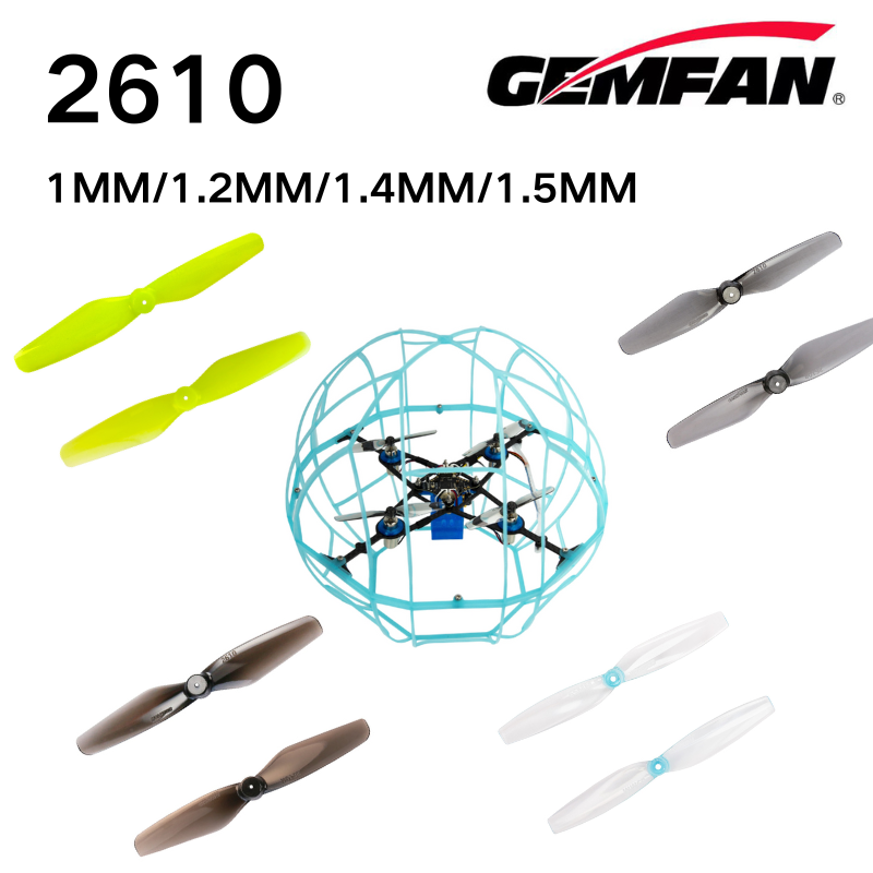 2610 Requisiten Gemfan 2,6 Zol – Drone Racing Battery Bewertung und Preis