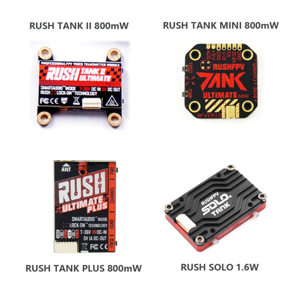 RUSH TANK Ultimate II/Mini/PLU – Drone Racing Vtx Bewertung und Preis