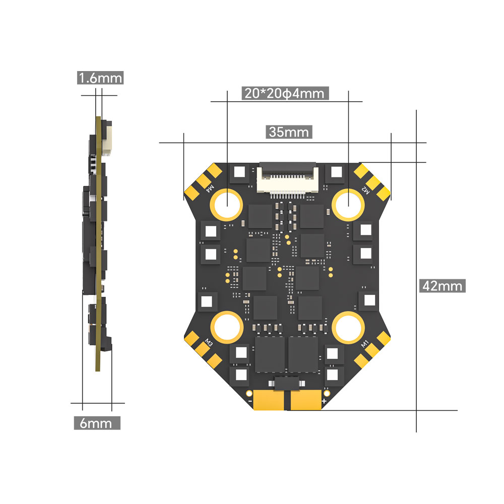 iFlight Borg F7 Mini Stack Flu – Drone Racing Flight Controller Bewertung und Preis