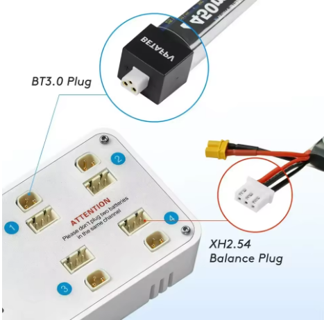 VIFLY ToothStor 4-Port-2S-Bala – Drone Racing Charger Bewertung und Preis